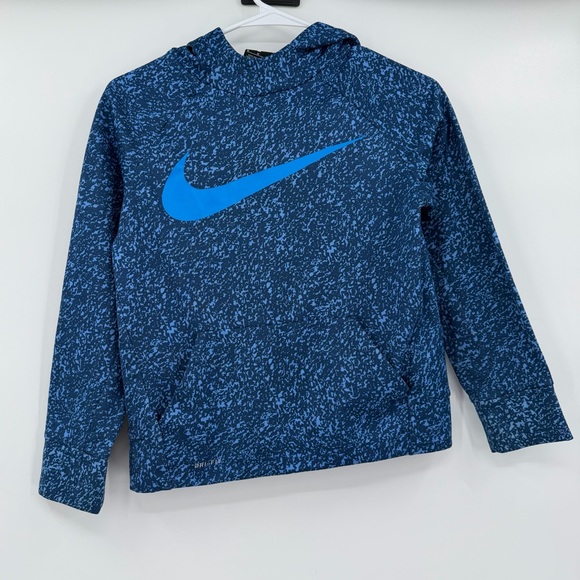 Nike Other - Nike swoosh blue hoodie boys medium